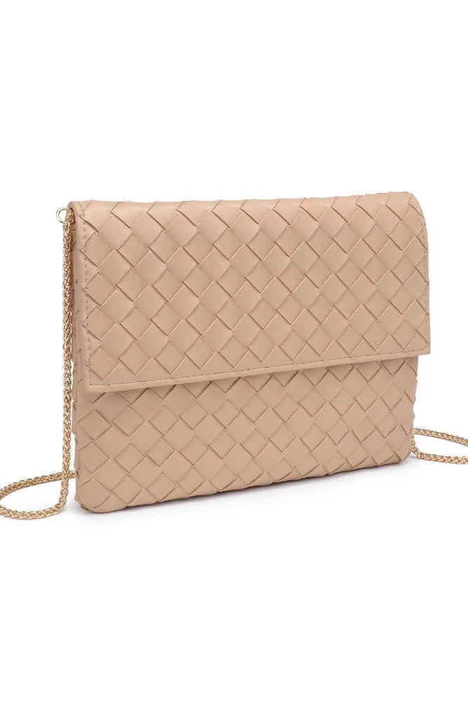 The Ivy Vegan Leather Envelope Clutch