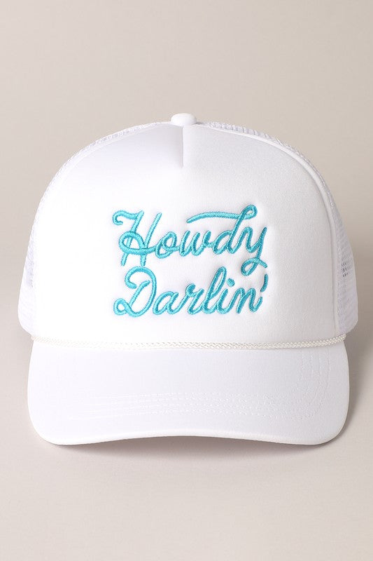 The Howdy Darlin' Trucker Hat