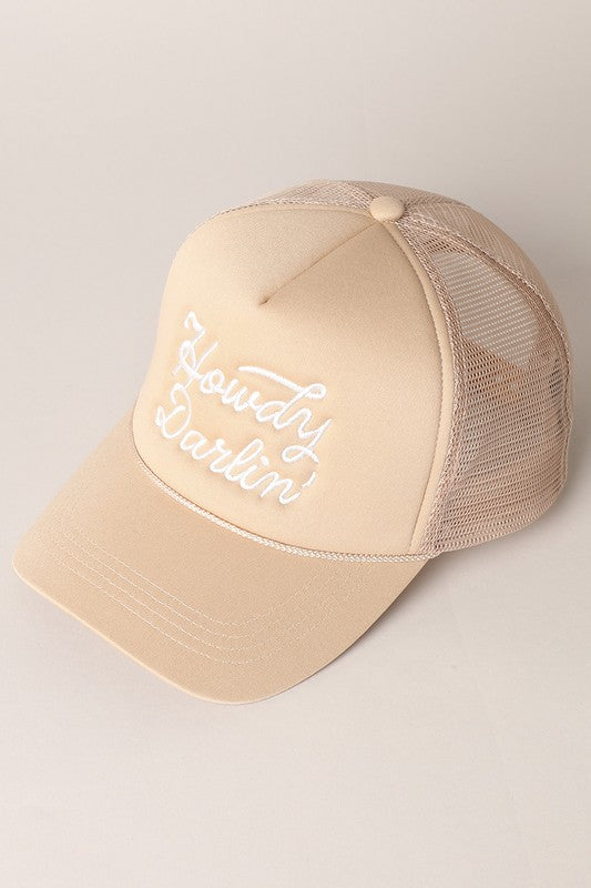 The Howdy Darlin' Trucker Hat