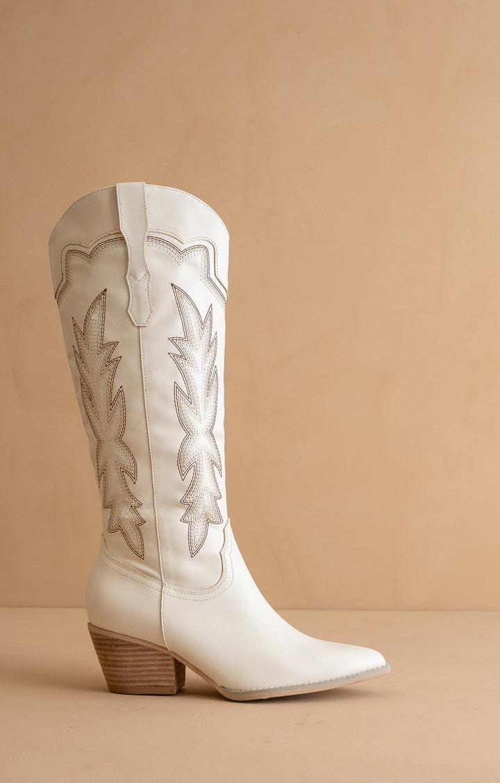 The Ainsley Embroidered Cowboy Boots