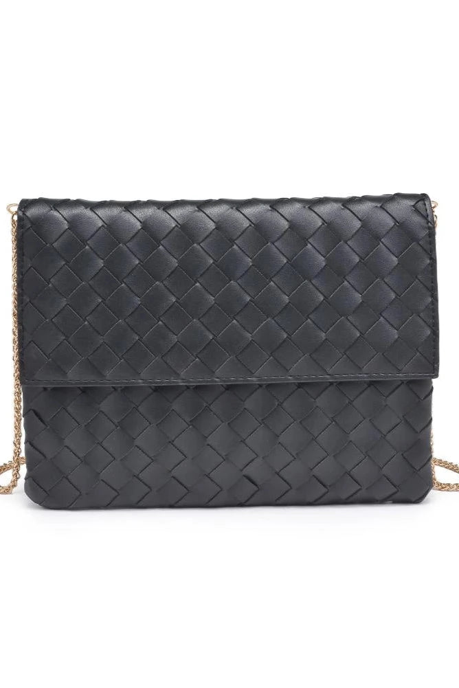 The Ivy Vegan Leather Envelope Clutch