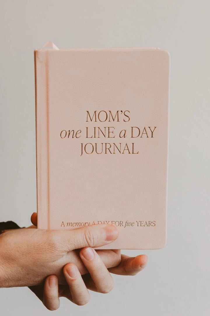 Mom's One Line A Day Leather Journal