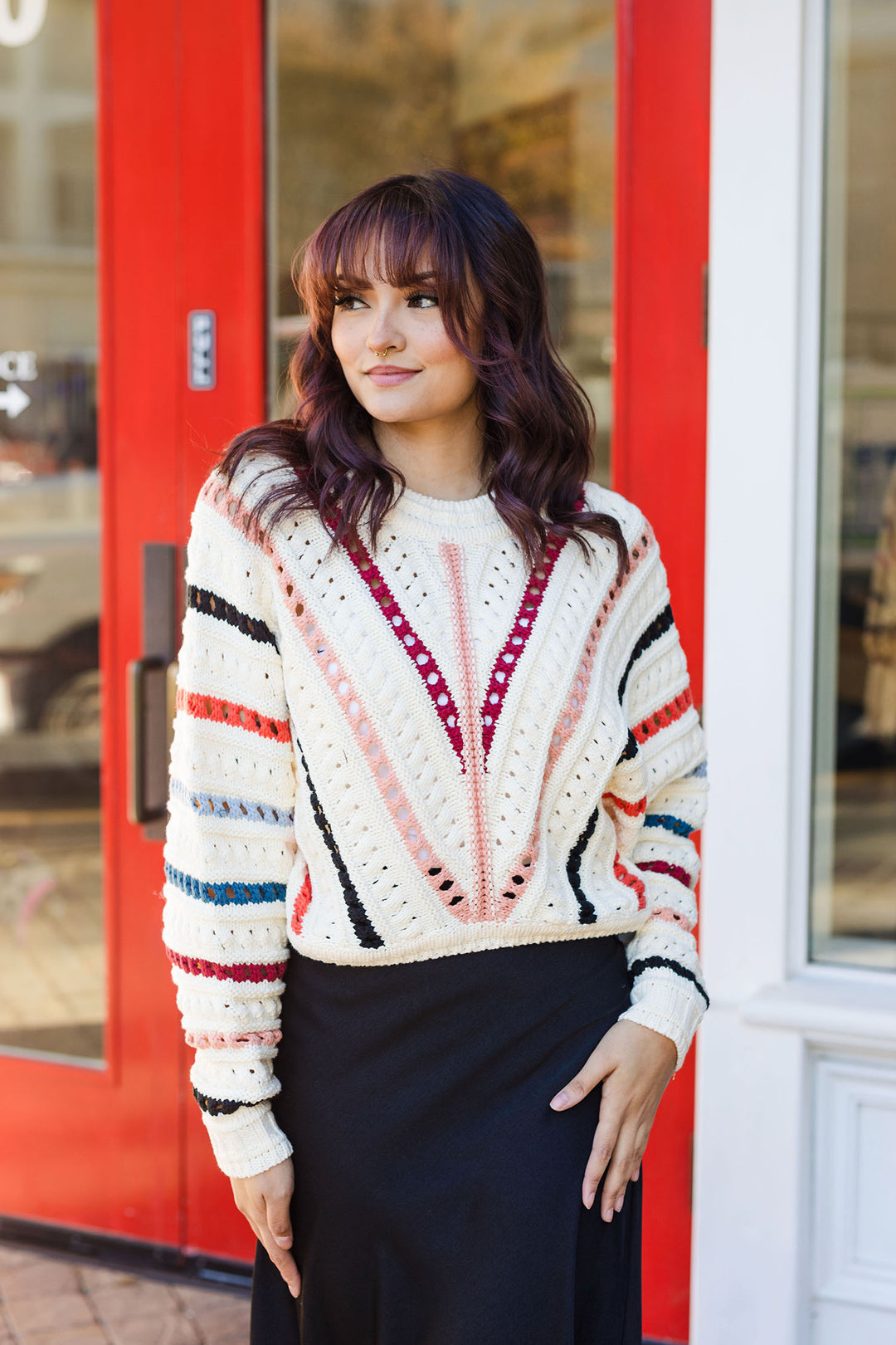 The Winter Aurora Multicolor Sweater