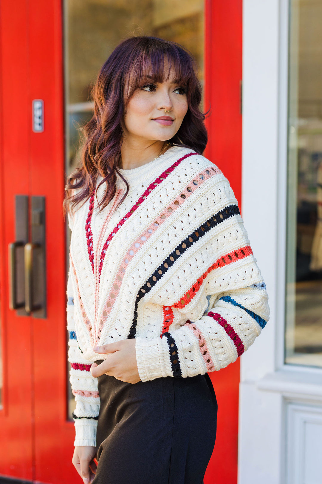 The Winter Aurora Multicolor Sweater