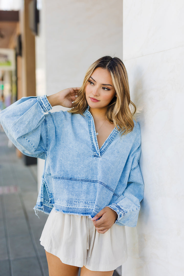 The Better Together Denim Top