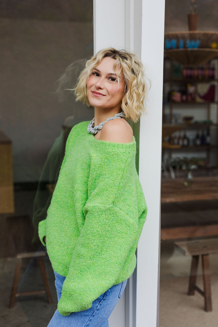 The Lime In The Coconut Knit Sweater