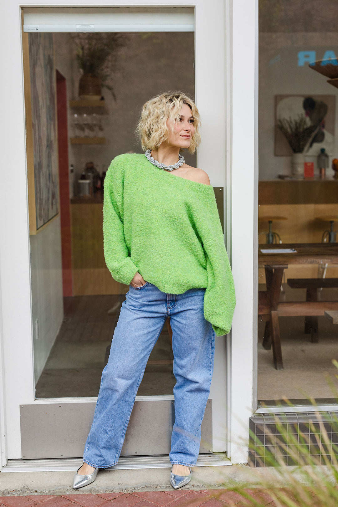 The Lime In The Coconut Knit Sweater