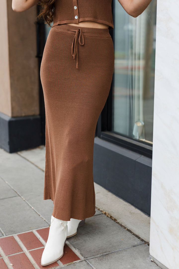 The Make Your Move Knit Maxi Skirt