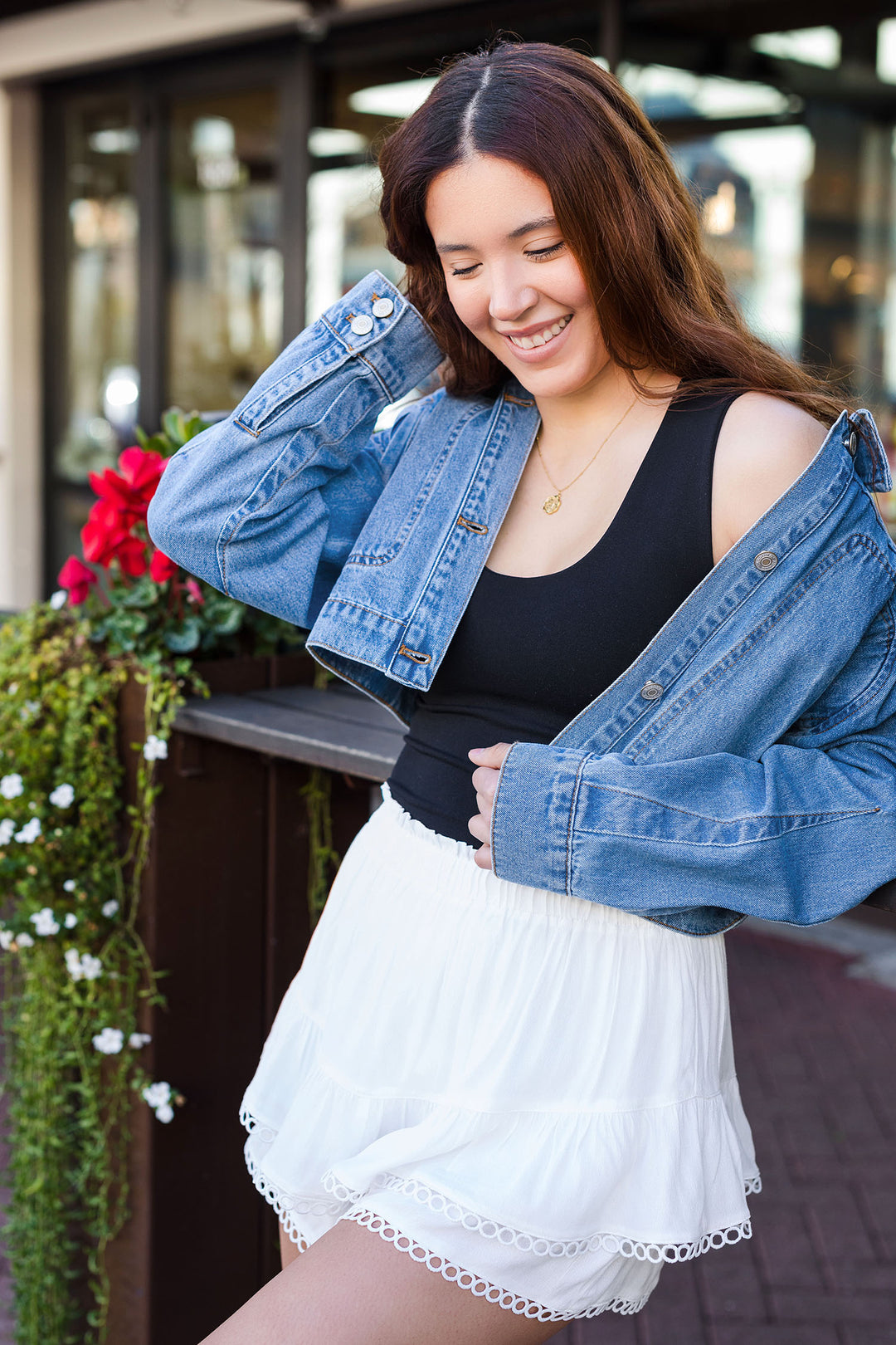 The Lacy Days Tiered Shorts