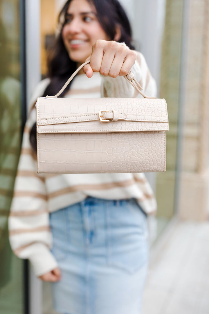 The Thea Vegan Leather Crossbody Bag