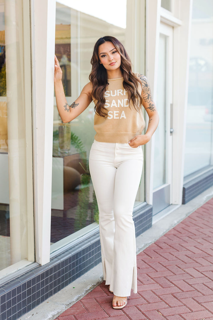 The Surf, Sand, Sea Knit Tank Top