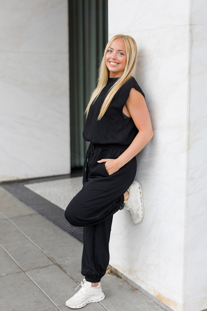 The Around The Way Sleeveless Jumpsuit