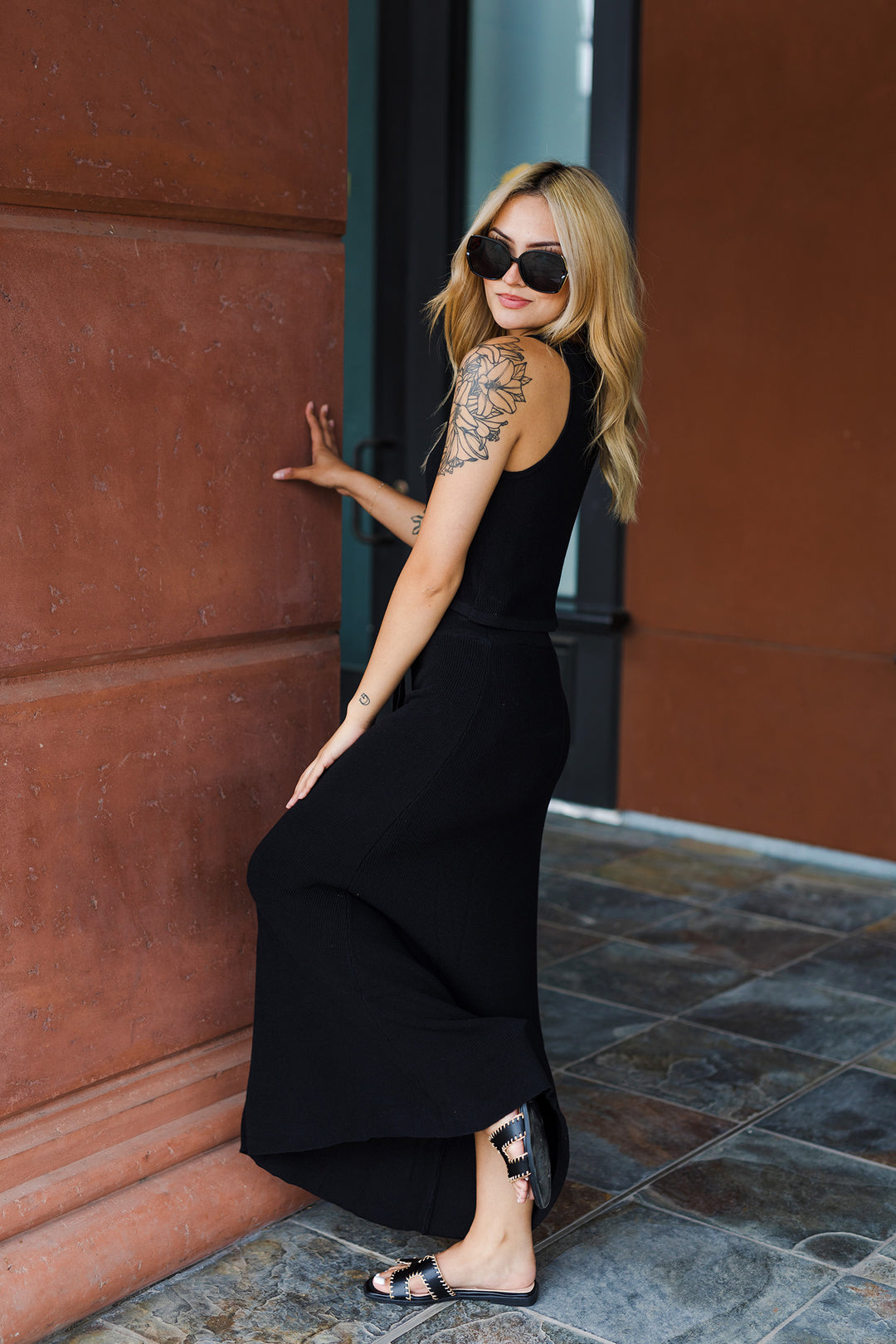 The Make Your Move Knit Maxi Skirt