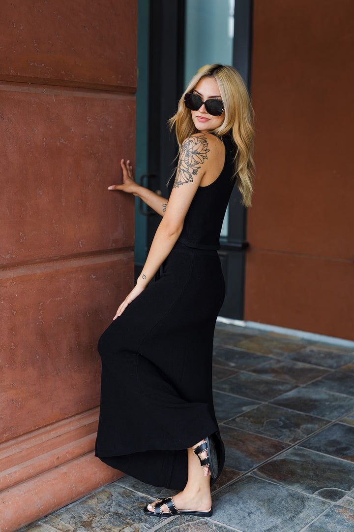 The Make Your Move Knit Maxi Skirt