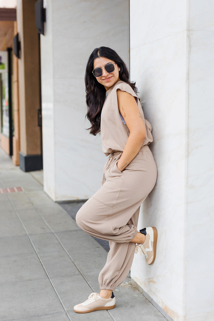 The Around The Way Sleeveless Jumpsuit