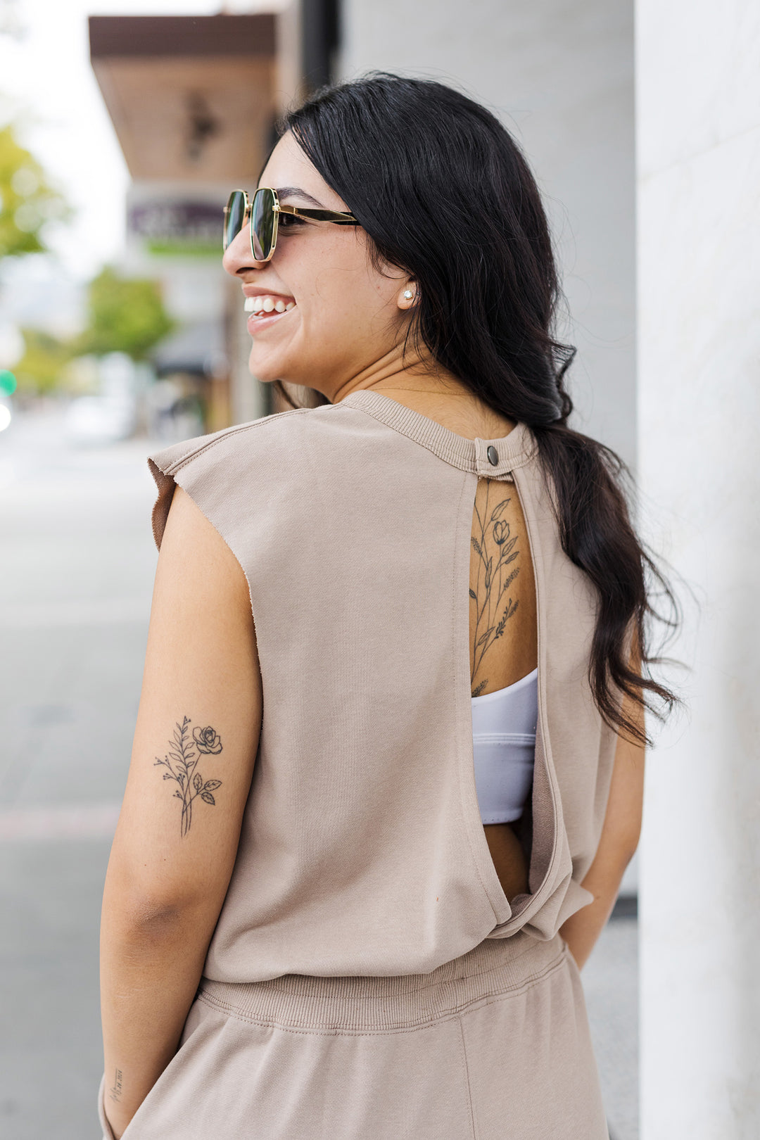 The Around The Way Sleeveless Jumpsuit