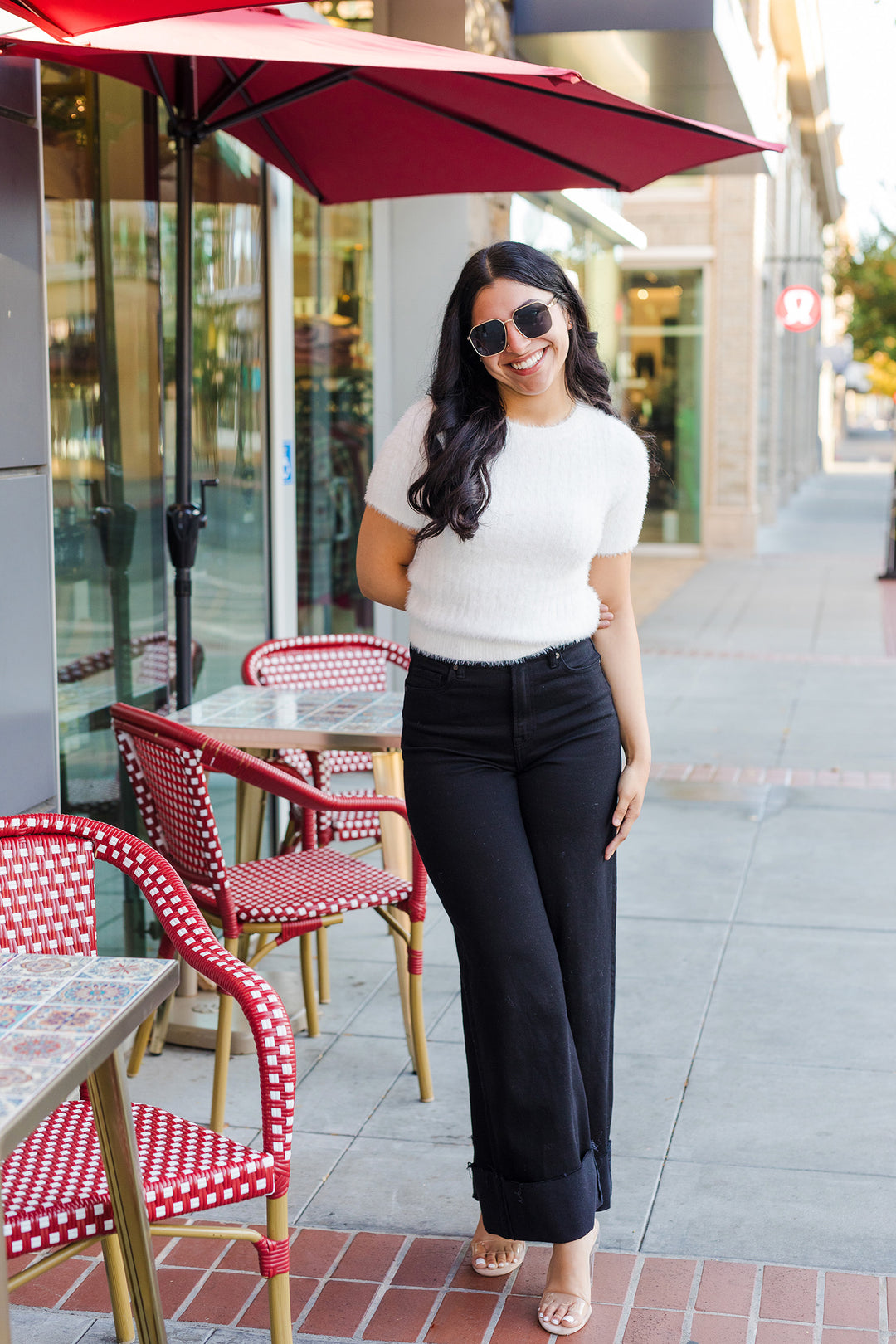 The Something Sweet White Sweater